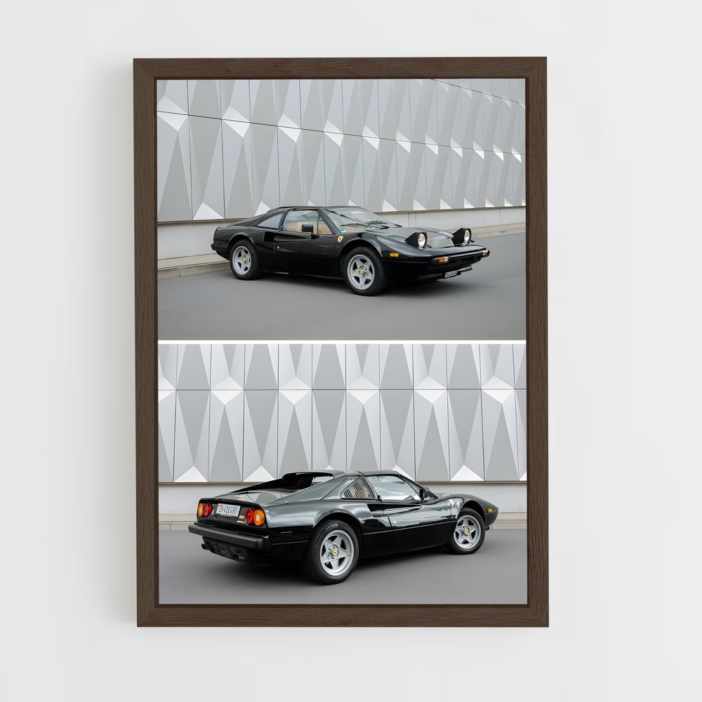 Poster Gtb Ferrari (vue 5)